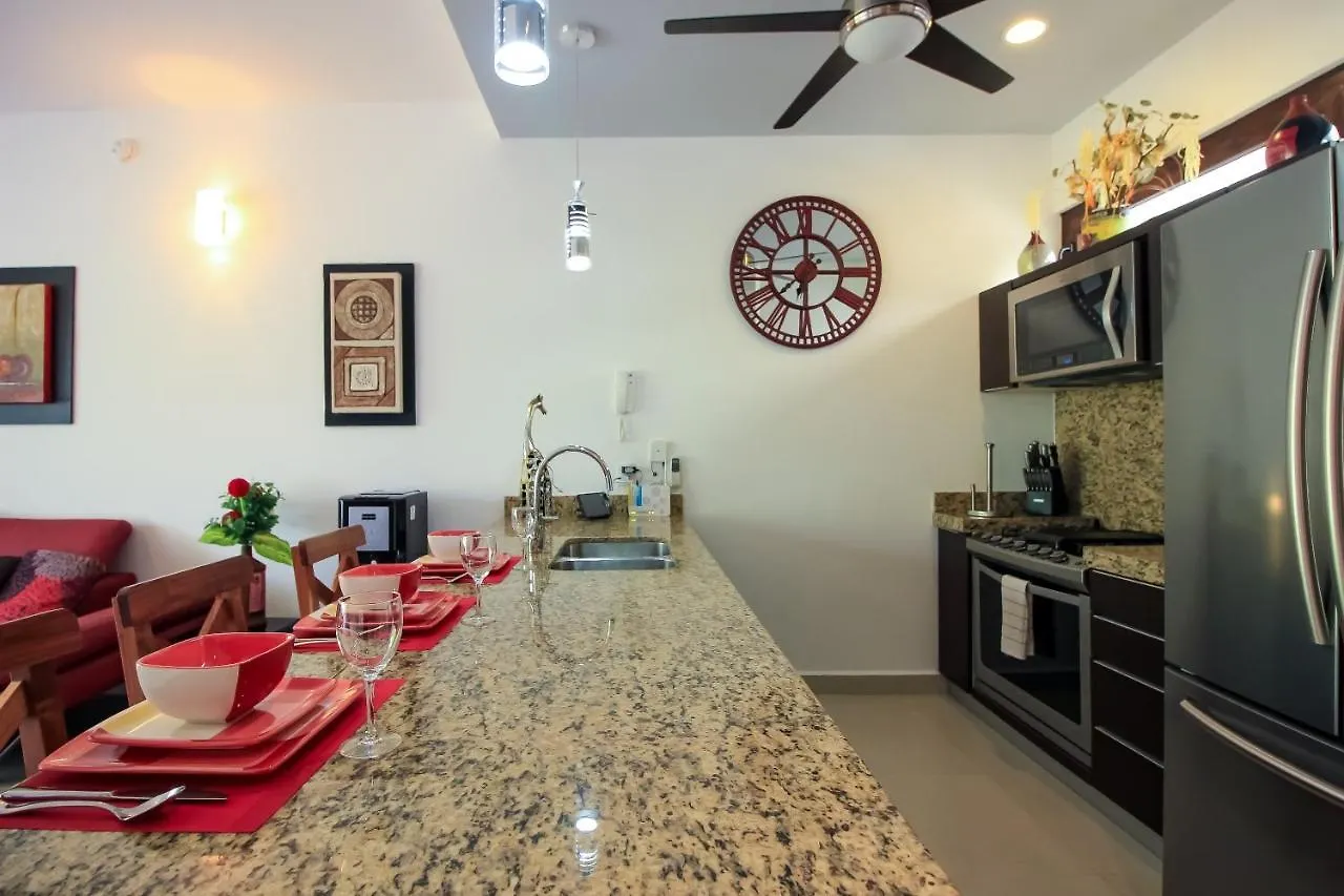 Stylish 2Br Apartment Charming Private Balcony With Pool View In Gated Community Akumal