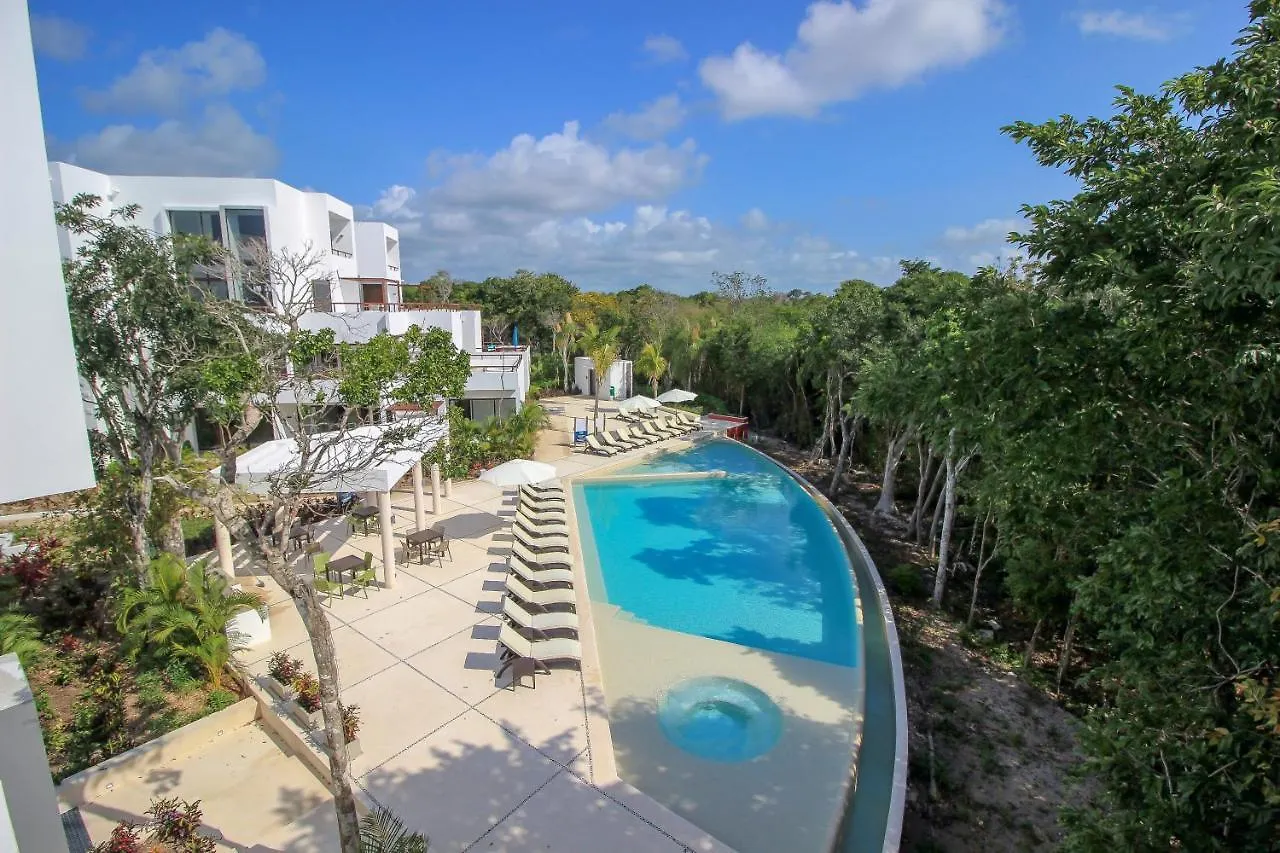 Stylish 2Br Apartment Charming Private Balcony With Pool View In Gated Community Akumal Mexico