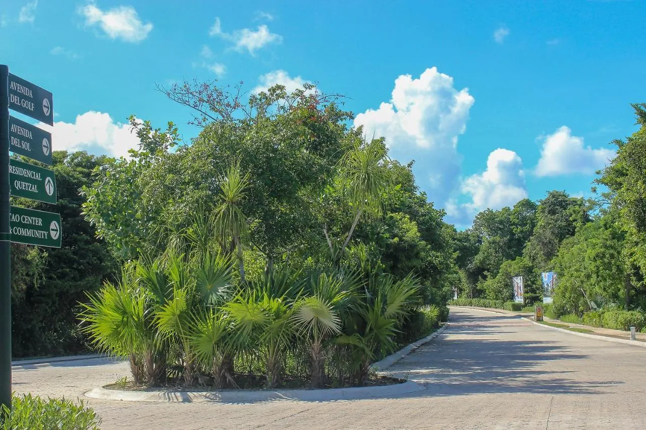 Stylish 2Br Apartment Charming Private Balcony With Pool View In Gated Community Akumal Mexico